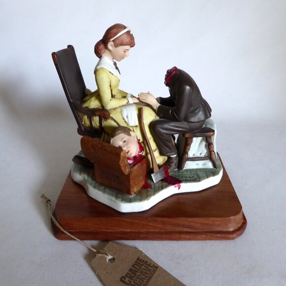 Cradle to Grave Curiosities Other - NEW DECAPITATED CURIOSITY UPCYCLED GOTHIC HALLOWEEN HORROR FIGURINE ODDITY